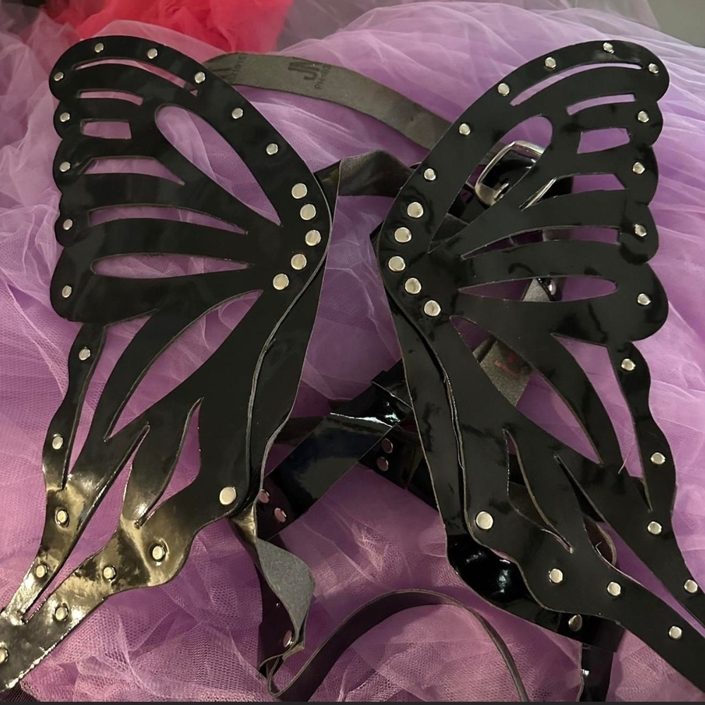 Black Butterfly/FairyWing Harness